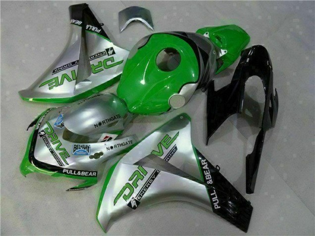 2008-2011 Grün Silber CBR1000RR Motorrad Verkleidung 2008-2011 Grün Silber CBR1000RR Motorrad Verkleidung