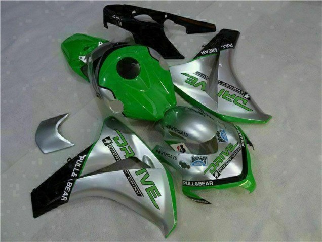 2008-2011 Grün Silber CBR1000RR Motorrad Verkleidung 2008-2011 Grün Silber CBR1000RR Motorrad Verkleidung