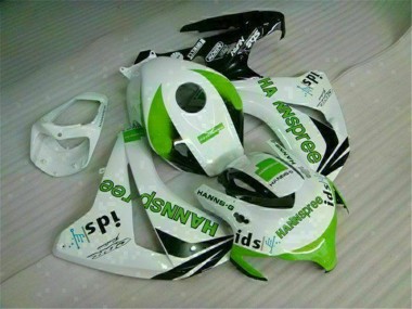 2008-2011 Grün Weiß CBR1000RR Motorrad Verkleidung