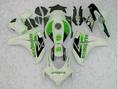 2008-2011 Grün Weiß CBR1000RR Motorrad Vollverkleidung