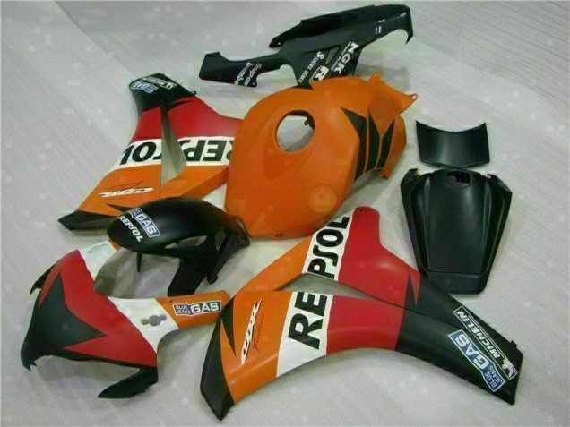 2008-2011 Orange Repsol CBR1000RR Motorrad Verkleidung Komplett Sets 2008-2011 Orange Repsol CBR1000RR Motorrad Verkleidung Komplett Sets