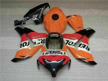 2008-2011 Orange Repsol CBR1000RR Motorrad Verkleidung