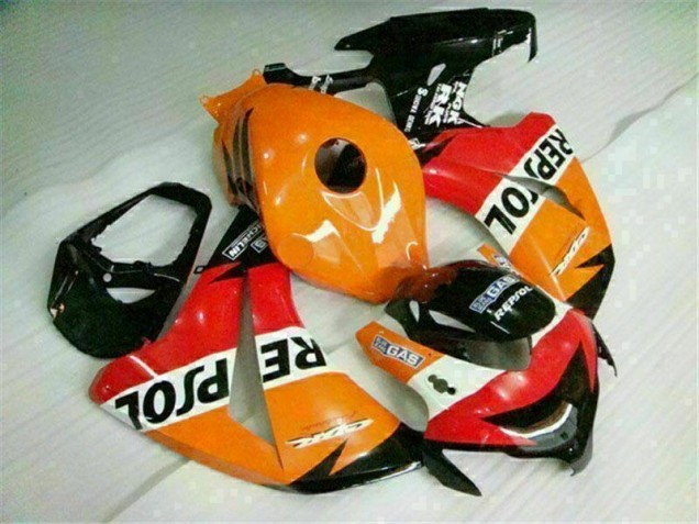 2008-2011 Orange Repsol CBR1000RR Motorrad Verkleidungen 2008-2011 Orange Repsol CBR1000RR Motorrad Verkleidungen