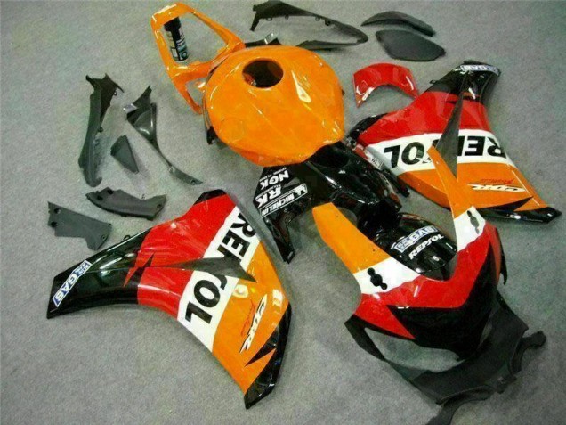 2008-2011 Orange Repsol CBR1000RR Motorrad Vollverkleidung 2008-2011 Orange Repsol CBR1000RR Motorrad Vollverkleidung