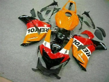 2008-2011 Orange Repsol CBR1000RR Motorrad Vollverkleidung