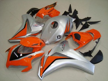 2008-2011 Orange Silber CBR1000RR Motorrad Verkleidungen