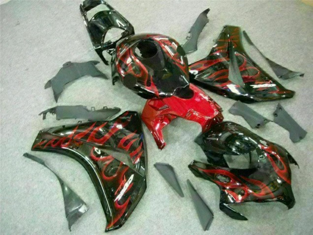 2008-2011 Rot Flamme CBR1000RR Motorrad Verkleidungen