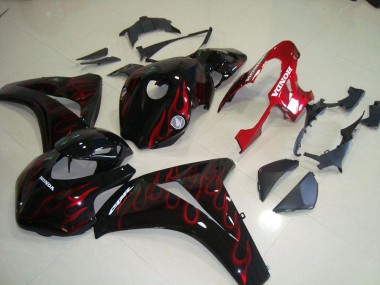 2008-2011 Rot Flamme Rennen CBR1000RR Motorrad Verkleidung