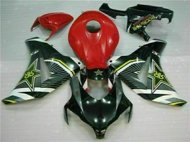 2008-2011 Rot Schwarz CBR1000RR Motorrad Verkleidung