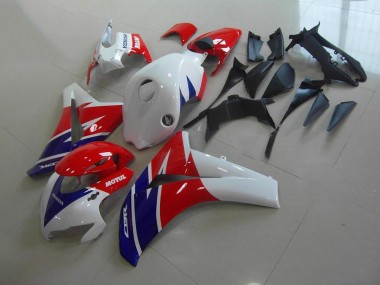 2008-2011 Rot Weiß Blau Motul CBR1000RR Motorrad Verkleidung