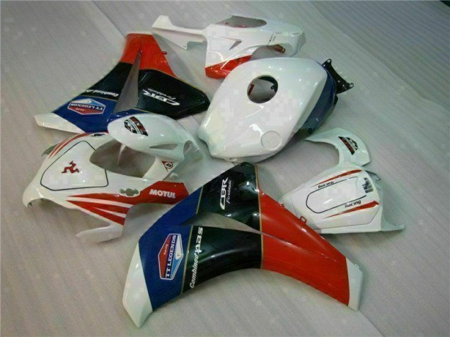 2008-2011 Rot Weiß CBR1000RR Motorrad Verkleidung & Plastik 2008-2011 Rot Weiß CBR1000RR Motorrad Verkleidung & Plastik