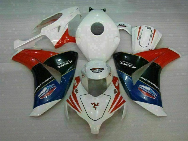 2008-2011 Rot Weiß CBR1000RR Motorrad Verkleidung & Plastik 2008-2011 Rot Weiß CBR1000RR Motorrad Verkleidung & Plastik