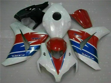 2008-2011 Rot Weiß CBR1000RR Motorrad Vollverkleidung & Plastik