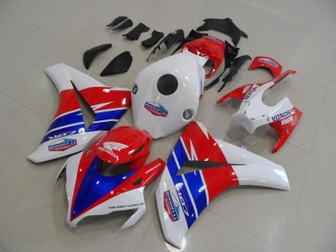 2008-2011 Rot Weiß TT Legends CBR1000RR Motorrad Verkleidung