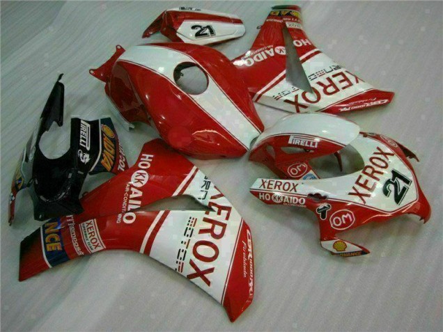 2008-2011 Rot Xerox 21 CBR1000RR Motorrad Verkleidung 2008-2011 Rot Xerox 21 CBR1000RR Motorrad Verkleidung