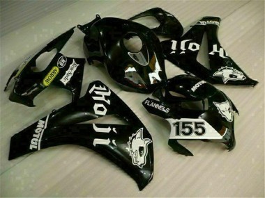 2008-2011 Schwarz CBR1000RR Motorrad Verkleidung
