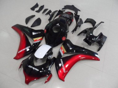 2008-2011 Schwarz Rot Mugen CBR1000RR Motorrad Verkleidungen