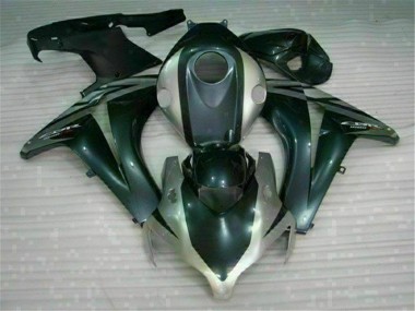2008-2011 Schwarz Silber CBR1000RR Motorrad Verkleidung