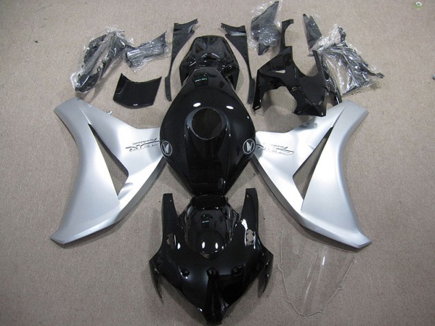 2008-2011 Schwarz Silber Feuerklinge CBR1000RR Motorrad Verkleidung 2008-2011 Schwarz Silber Feuerklinge CBR1000RR Motorrad Verkleidung