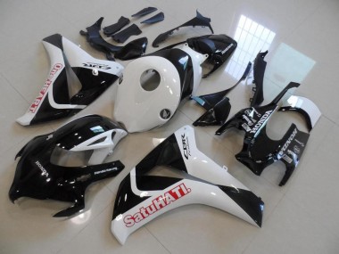 2008-2011 Schwarz weißes Satuhati CBR1000RR Motorrad Verkleidung