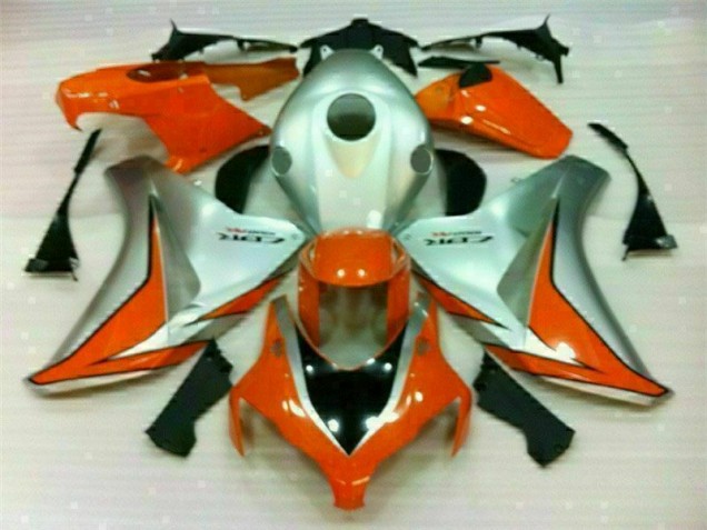 2008-2011 Silber Orange CBR1000RR Motorrad Verkleidung 2008-2011 Silber Orange CBR1000RR Motorrad Verkleidung