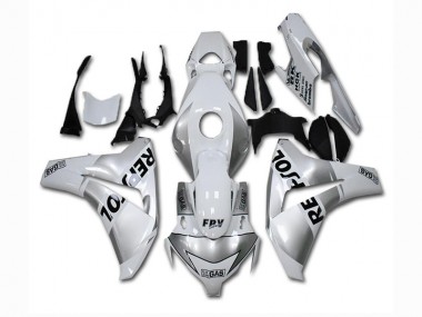 2008-2011 Silber Weiß Repsol CBR1000RR Motorrad Verkleidung