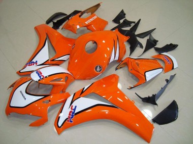 2008-2011 Sonnenuntergang Orange HRC CBR1000RR Motorrad Verkleidung