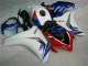 2008-2011 Weiß Blau CBR1000RR Motorrad Verkleidung Komplett Sets 2008-2011 Weiß Blau CBR1000RR Motorrad Verkleidung Komplett Sets