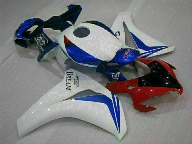 2008-2011 Weiß Blau CBR1000RR Motorrad Verkleidungen