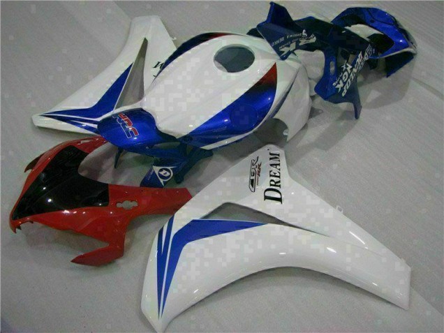 2008-2011 Weiß Blau CBR1000RR Motorrad Verkleidungen