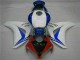 2008-2011 Weiß Blau CBR1000RR Motorrad Verkleidungen