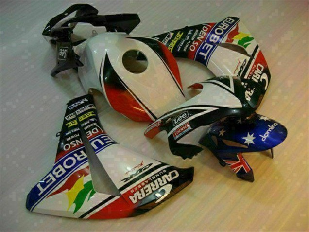 2008-2011 Weiß Blau CBR1000RR Motorrad Vollverkleidung 2008-2011 Weiß Blau CBR1000RR Motorrad Vollverkleidung