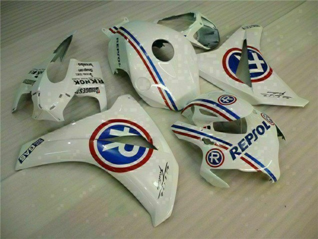 2008-2011 Weiß Blau Repsol CBR1000RR Motorrad Verkleidungen 2008-2011 Weiß Blau Repsol CBR1000RR Motorrad Verkleidungen