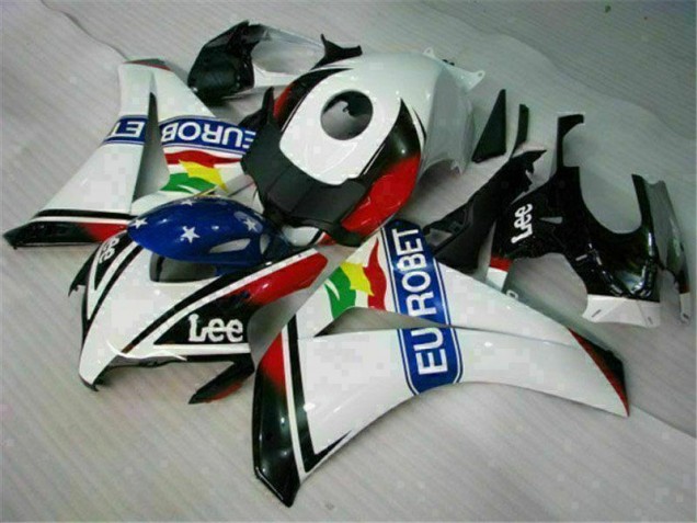 2008-2011 Weiß Blau Rot Eurobet Lee CBR1000RR Motorrad Verkleidung 2008-2011 Weiß Blau Rot Eurobet Lee CBR1000RR Motorrad Verkleidung