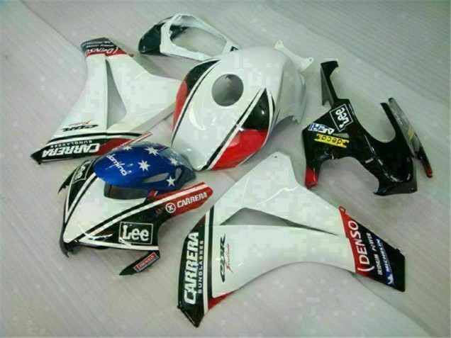 2008-2011 Weiß CBR1000RR Motorrad Vollverkleidung 2008-2011 Weiß CBR1000RR Motorrad Vollverkleidung