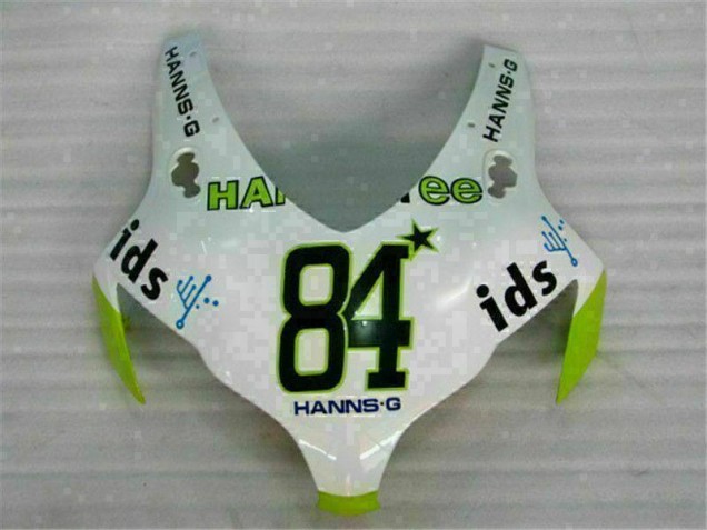 2008-2011 Weiß Grün Hannspree 84 CBR1000RR Motorrad Verkleidung