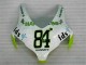 2008-2011 Weiß Grün Hannspree 84 CBR1000RR Motorrad Verkleidung