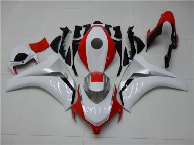 2008-2011 Weiß Rot CBR1000RR Motorrad Verkleidung