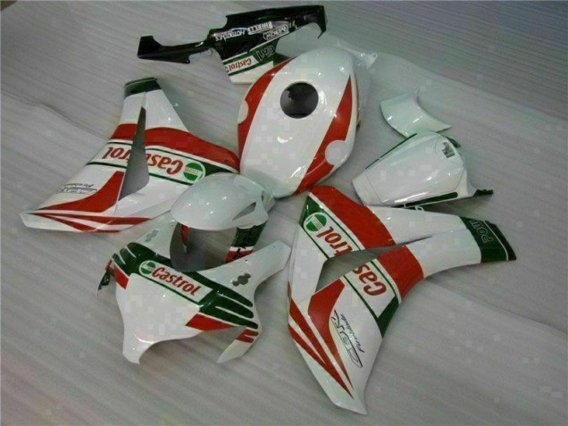 2008-2011 Weiß Rot CBR1000RR Motorrad Verkleidungen 2008-2011 Weiß Rot CBR1000RR Motorrad Verkleidungen
