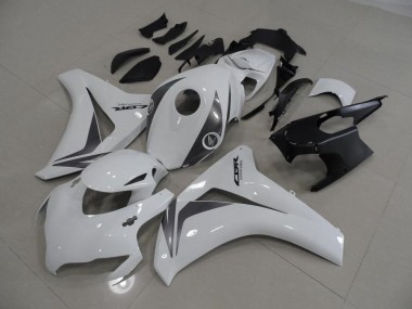 2008-2011 Weiß Und Grau CBR1000RR Motorrad Verkleidung