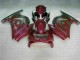 2008-2012 Lila Rot EX250 Motorrad Verkleidung