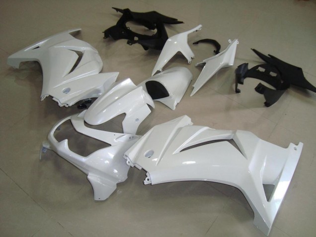 2008-2012 Perl weiß ZX250R Motorrad Verkleidung 2008-2012 Perl weiß ZX250R Motorrad Verkleidung