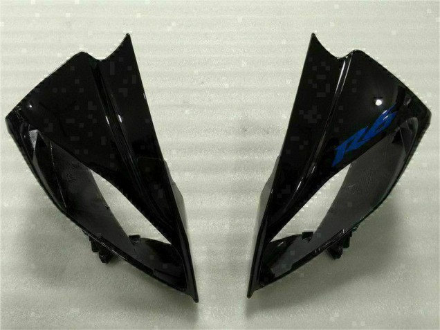 2008-2016 Blau Schwarz YZF R6 Motorrad Vollverkleidung 2008-2016 Blau Schwarz YZF R6 Motorrad Vollverkleidung