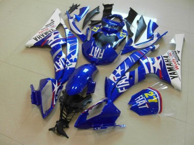2008-2016 Blau Star Fiat YZF R6 Motorrad Verkleidung