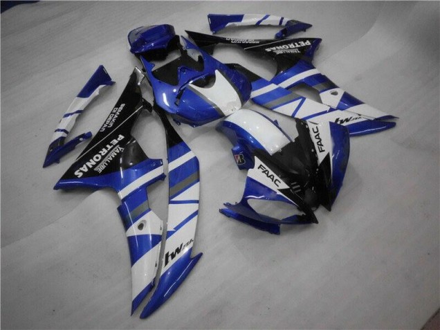 2008-2016 Blau Weiß FAAC YZF R6 Motorrad Verkleidung 2008-2016 Blau Weiß FAAC YZF R6 Motorrad Verkleidung