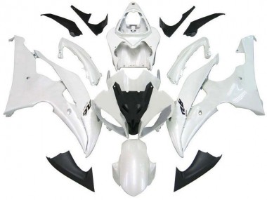 2008-2016 Perl Weiß R6 YZF R6 Motorrad Verkleidung
