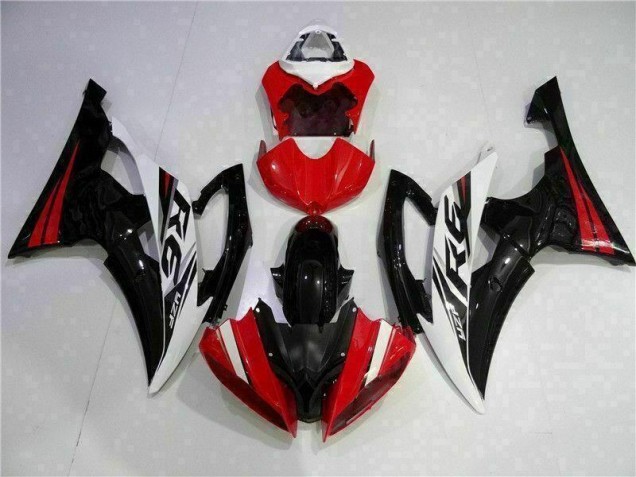 2008-2016 Rot Schwarz YZF R6 Motorrad Verkleidung & Plastik 2008-2016 Rot Schwarz YZF R6 Motorrad Verkleidung & Plastik