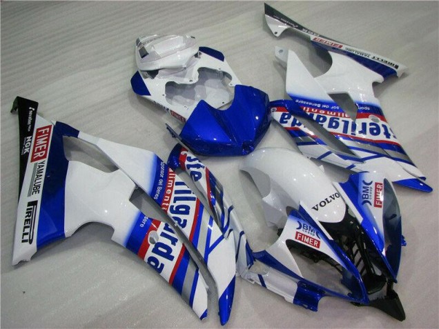 2008-2016 Weiß Blau Sterilgarda Volvo YZF R6 Motorrad Verkleidung 2008-2016 Weiß Blau Sterilgarda Volvo YZF R6 Motorrad Verkleidung