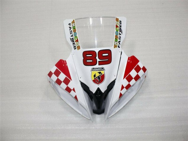 2008-2016 Weiß YZF R6 Motorrad Verkleidung Komplett Sets