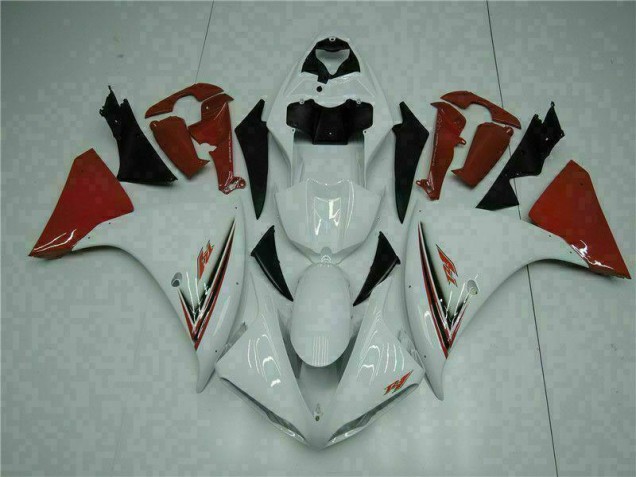 2009-2011 Weiß Rot YZF R1 Motorrad Verkleidung 2009-2011 Weiß Rot YZF R1 Motorrad Verkleidung
